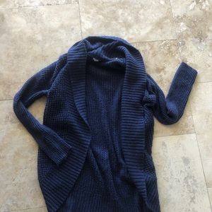Navy cardigan